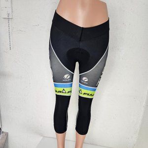 VOLER Cycling Bike Shorts Spandex KNICKERS Pants FUJI TIBCO Padded Sz Small